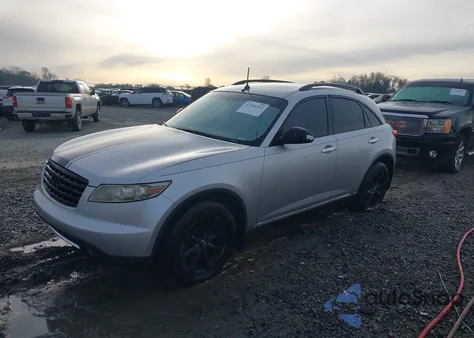 2007 Infiniti Fx35 z USA, uszkodzony, nr VIN JNRAS08UX7X101702
